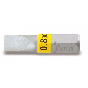 Końcówka wkrętakowa płaska, z kolorowym oznaczeniem BETA 860LP/0,6x4,5