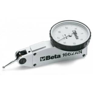 Czujnik zegarowy z ruchomym trzpieniem pomiarowym, dokładność odczytu 0.01 mm BETA 1662AN