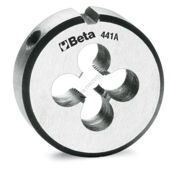 Narzynka okrągła, gwint metryczny drobnozwojny, stal chromowa BETA 441A/10X0.75