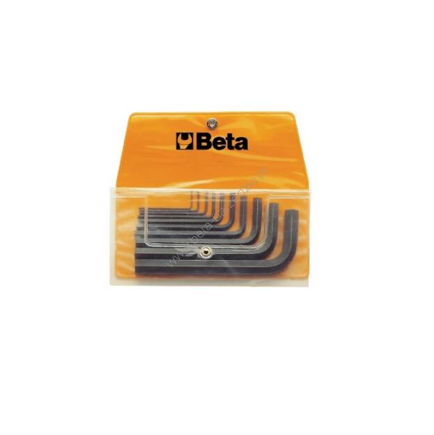 Komplet 11 kluczy trzpieniowych kątowych, calowych w pokrowcu BETA 96AS/B11