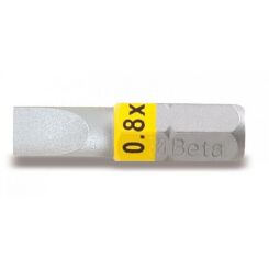 Końcówka wkrętakowa płaska, z kolorowym oznaczeniem BETA 860LP/0,6x4,5