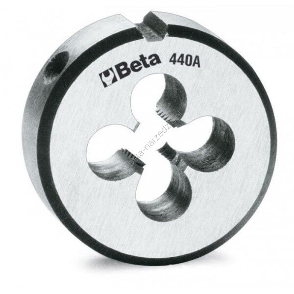 Narzynka okrągła, gwint metryczny, stal chromowa BETA 440A/18