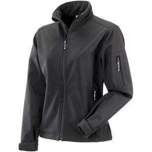 Kurtka Softshell "BARRIE" dla kobiet - w 94% z poliestru i w 6% z elastanu. 455125/M