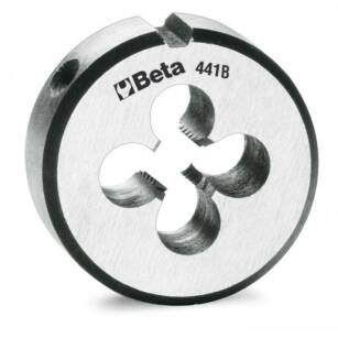 Narzynka okrągła, gwint metryczny drobnozwojny, stal chromowa BETA 441B/18X1.5