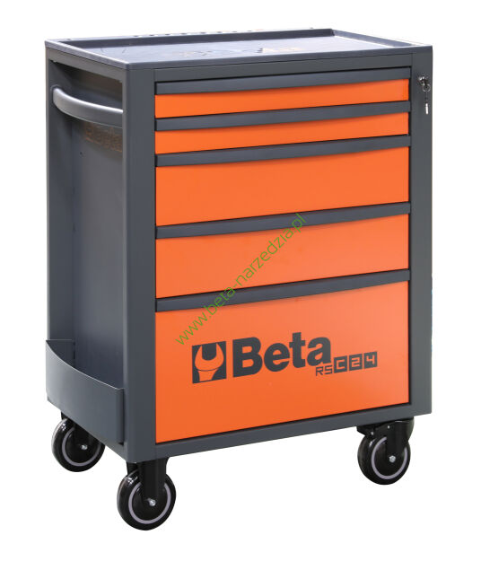 Wózek narzędziowy z 5 szufladami BETA 2400/RSC24/5-O