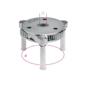 Klucz samonastawny do filtrów oleju 80-115 mm, do użytku w obu kierunkach BETA 1493/S