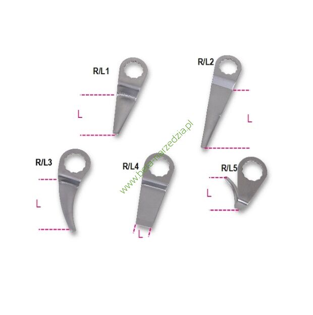 Zestaw 5 ostrzy do wycinarki model 1938 BETA 1938R/S5