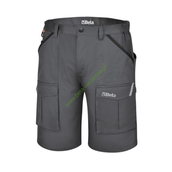Spodnie robocze krótkie szare BETA 7931MG/XL
