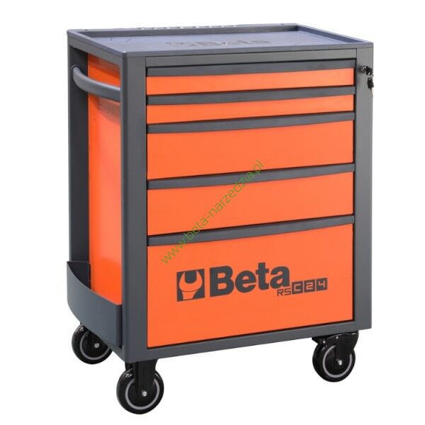 Wózek narzędziowy z 5 szufladami BETA 2400/RSC24/5-FO