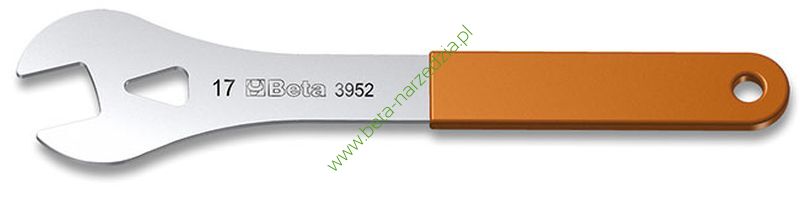 Klucz płaski do piasty, chromowany BETA 3952/14