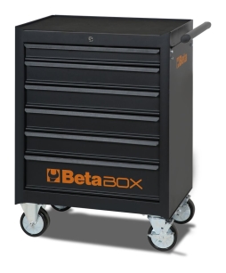 Wóżek narzędziowy z 6 szufladami z zestawem narzędzi BETA 2400E/C04BOX