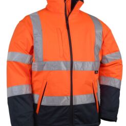 Kurtka Softshell ostrzegawcza o intensywnej widzialności VIZWELL VWJK135ON/M