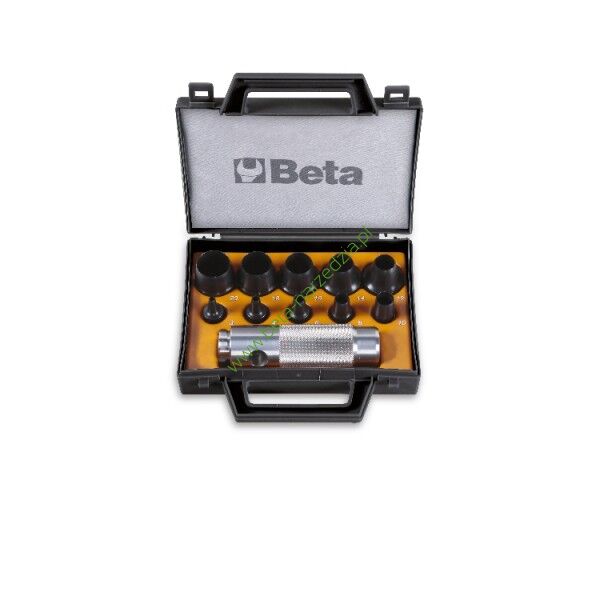 Zestaw 10 wycinaków, od 3 do 20 mm i rękojeści BETA 1105/C10T
