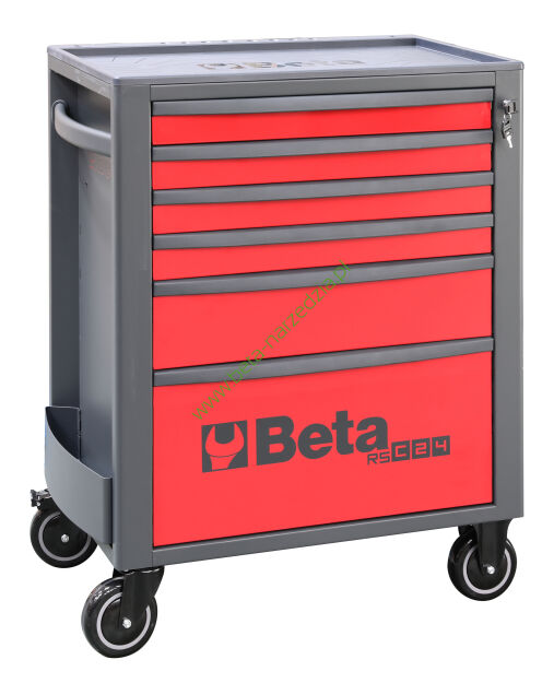 Wózek narzędziowy z 6 szufladami BETA 2400/RSC24/6-R
