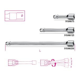 Przedłużacz z zabierakiem kulistym BETA 910AN/75
