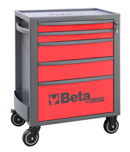 Wózek narzędziowy z 5 szufladami BETA 2400/RSC24/5-R