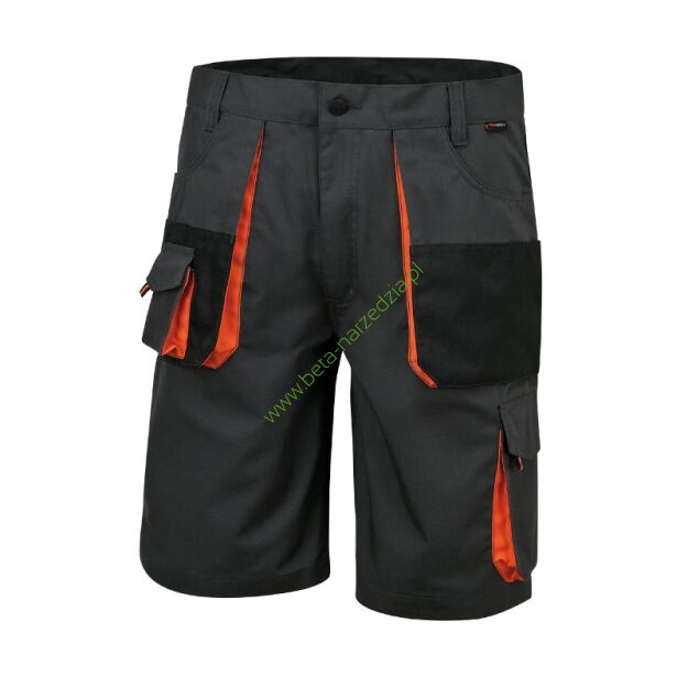 Spodnie robocze krótkie EASY, materiał T/C, 260 g/m2, szare BETA 7901E/XXXXL