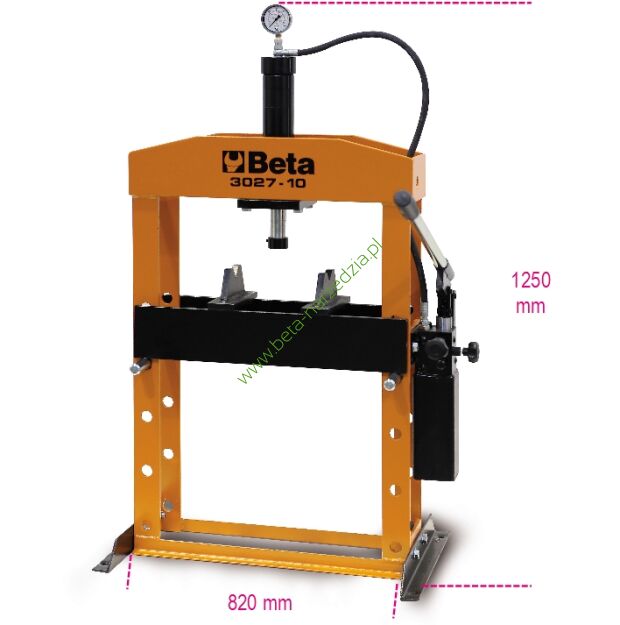 Prasa warsztatowa hydrauliczna z ruchomym tłokiem BETA 3027/10