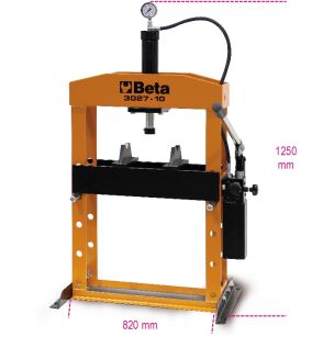 Prasa warsztatowa hydrauliczna z ruchomym tłokiem BETA 3027/10