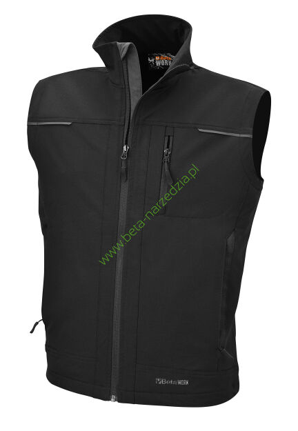 KAMIZELKA ROBOCZA SOFTSHELL, CZARNA BETA 7575N/M