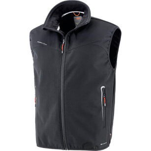 Kamizelka softshell Jackson, czarna 422091/S