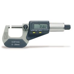 Mikrometr zewnętrzny, dokładność odczytu 0.001 mm BETA 1658DGT/25