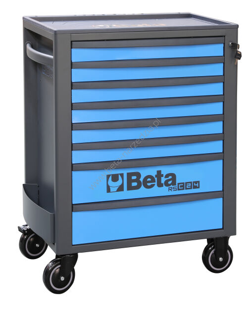 Wózek narzędziowy z 8 szufladami BETA 2400/RSC24/8-B