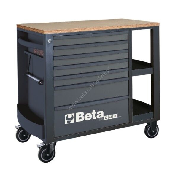 Wózek narzędziowy z 7 szufladami BETA 2400/RSC24L/7-A