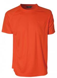 T-Shirt CoolPass w kolorach fluorescencyjnych VIZWELL VWTS10-AO/XXL