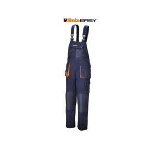Spodnie robocze na szelkach - ogrodnicaki -, lekkie, materiał T/C 180 g/m2 BETA 7873E/S