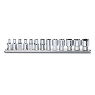 Komplet nasadek z profilem uniwersalnym gniazdo 1/4" BETA 900U/SB13