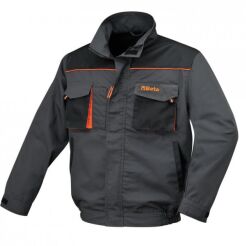 Kurtka robocza EASY LIGHT z materiału T/C, 180 g/m2, z wstawkami Oxford, szara BETA 7869E/M