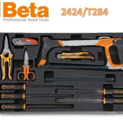 Zestaw narzędzi w twardym wkładzie profilowanym BETA T284