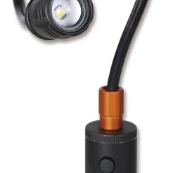 Lampa przenośna LED o wysokiej jasności, umocowana magnetycznie, ustawialna, wykonana z wytrzymałego anodyzowanego aluminium, do 500 lumenów BETA 1837F