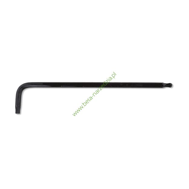 Klucze trzpieniowe kątowe z końcówką kulistą, profil Torx długie BETA 97BTXL/T15