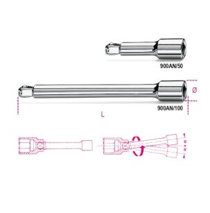Przedłużacze z zabierakiem kulistym BETA 900AN/50