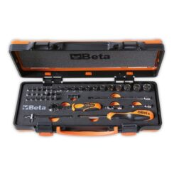 Zestaw nasadek Gear Lock i końcówek wkrętakowych z akcesoriami BETA 900U/C12M