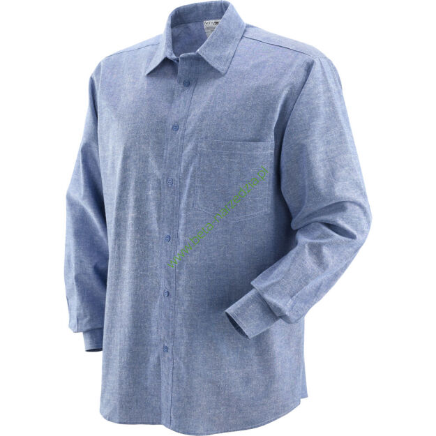  Koszula Chambray - 100% bawełna, niebieska 431020/XXL