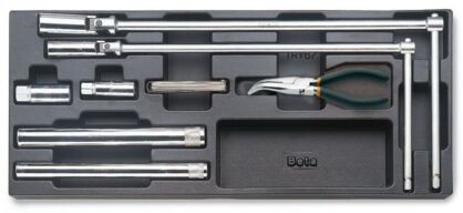 Zestaw narzędzi w twardym wkładzie profilowanym BETA T256