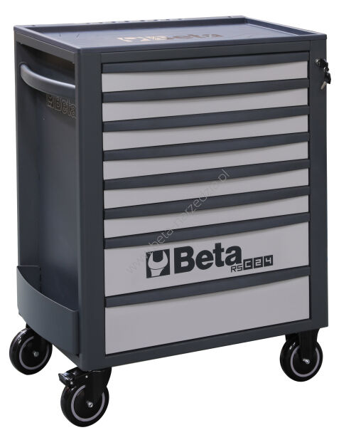Wózek narzędziowy z 8 szufladami BETA 2400/RSC24/8-G