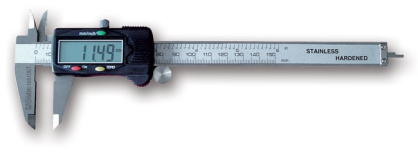 Suwmiarka z odczytem cyfrowym, dokładność odczytu 0.01 mm dokładność odczytu 0.0005" BETA 1651DGT/150