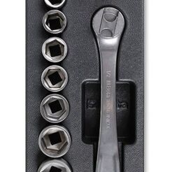 Zestaw narzędzi INOX w twardym wkładzie profilowanym BETA 2424/T99