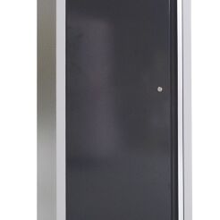Szafa jednodrzwiowa z blachy, ze wspornikami, system C45 BETA 4500/C45AS1