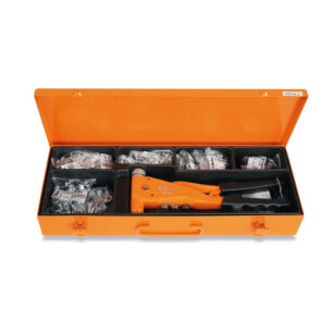Zestaw nitownicy 1742N i 400 nitonakrętek stalowych BETA 1742N/C4