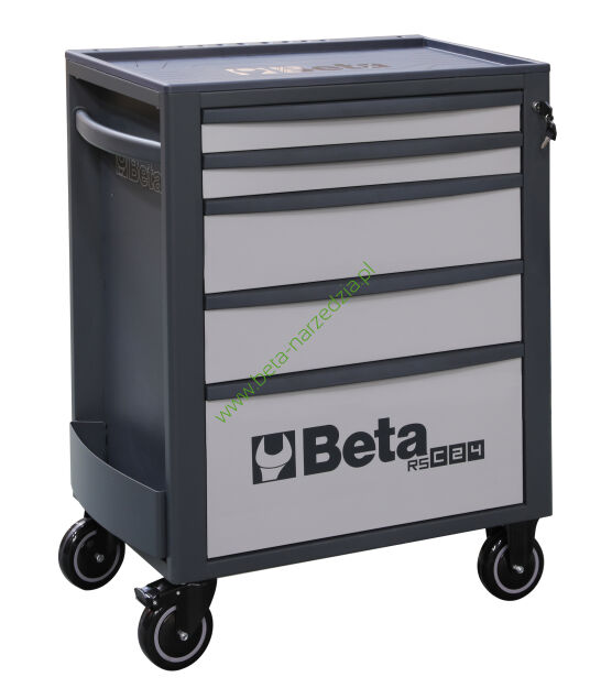 Wózek narzędziowy z 5 szufladami BETA 2400/RSC24/5-G