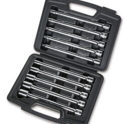 Komplet 10 nasadek profil Torx wewnętrzny, długich, w pudełku z tworzywa sztucznego BETA 910FTX-XL/C10