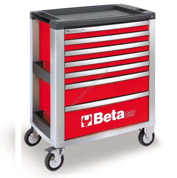 Wózek narzędziowy z 7 szufladami BETA C39/7R