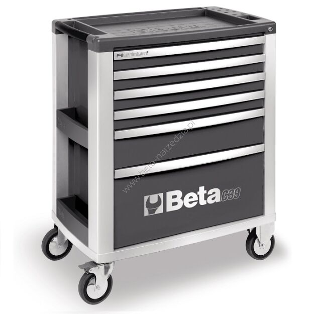 Wózek narzędziowy z 6 szufladami BETA C39/6G